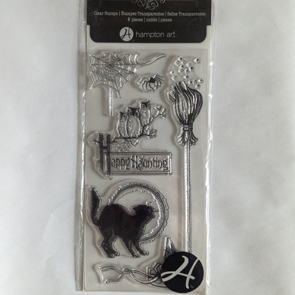 Happy Haunting Halloween stamp set from Graphic 45 & Hampton Arts